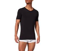 Lovable T-shirt LVB Classy Micromodal Uomo Scollo a V Nero XL
