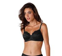 LOVABLE con Ferretto in Pizzo Exuberance, Reggiseno Donna, Nero, 36 / 4E