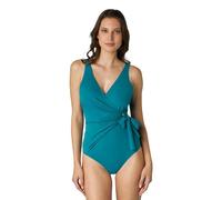 Lovable Costume Intero con Imbottitura Tagliata e Cucita e Spalline Removibili Trendy Shaping Micro Donna, Smeraldo 36C - 4C