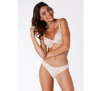 LOVABLE, Lovable Reggiseno Con Ferretto Invisible Lift In Microfibra, Donna, Beige, Taglia: 2C