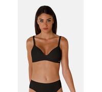 LOVABLE Reggiseno senza Ferretto, Microfibra, Coppe Leggermente Imbottite Senza Cuciture, Invisibilità e Comfort, Invisible Lift Supreme Donna, Nero, 34 / 3E