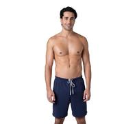 Lovable LVB Pantalone del Pigiama Corto con Coulisse in Vita Uomo, Blu 4 - M