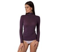Lovable Maglia Manica Lunga con Collo Alto Lupetto e Finiture Invisibili - Modal e Cashmere Elasticizzato -Traspirante, Calda e Morbida - Maglieria Donna