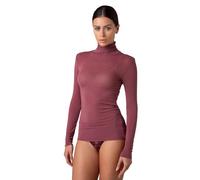 Lovable Maglia Manica Lunga in Modal e Cashmere con Collo Alto Lupetto