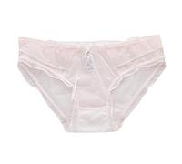 Lovable Mutande Mestruali Mutandine da Donna Mutandine di Pizzo a Mutandine a Rete Streamer Slip a Vita Bassa Traspiranti Slip Assorbenti Mutande Antisfregamento Donna (Pink, M)