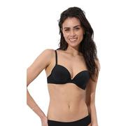 Lovable Parte Alta del Costume | Reggiseno Balconcino con Ferretto | Coppe Imbottite | Essential Micro Donna, Nero, 34 / 3C