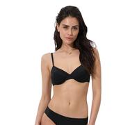 Lovable Parte Alta del Costume | Reggiseno Balconcino con Ferretto | Coppe Taglio a 2 | Massimo Sostegno | Essential Micro Donna, Nero, 36 / 4E