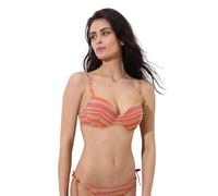 Lovable Parte Alta del Costume | Reggiseno Bikini Push-Up con Ferretto in Microfibra Lurex | Coppe Imbottite e Modellanti| Moda Mare Printed Lurex Donna, Zigzag Multicolore 32B - 2B