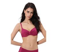 Lovable Parte Alta del Costume | Reggiseno con Ferretto Invisible Lift in Microfibra | Coppe Leggermente Imbottite | Shiny Micro Donna, Lampone Viola 34D - 3D