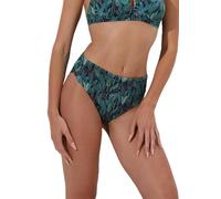 Lovable Parte Bassa del Costume | Slip a Vita Alta Contenitivo in Microfibra | Contemporary Printed Micro Donna, Stampa Foresta Tropicale 5 - XL