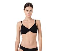 Lovable Reggiseno con Ferretto e Coppe Preformate e Non Imbottite in Microfibra | Effetto Lifting, Comfort e Invisibilità Invisible Essence Donna, Nero, 34 / 3C