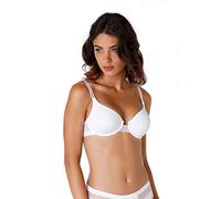 Lovable Reggiseno con Ferretto in Microfibra | Coppe Invisibili Senza Cuciture | Supporto Naturale Dual Beauty System | Millenium Equilibre Donna, Bianco, 34 / 3D