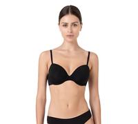 Lovable Reggiseno Imbottito con Ferretto in Microfibra | Effetto Lifting e Invisibilità | Comfort e Sostegno | Intimo Invisible Essence Donna, Nero, 38 / 5C
