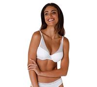 Lovable Reggiseno Vela Imbottito con Ferretto | Coppe con Apice Alto in Pizzo | Comfort, Sensualità e Invisibilità | Sensual Touch Exclusive Donna, Bianco, 36 / 4D