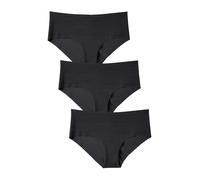 Lovable Slip Culotte Brasiliano, Mutande Senza Cuciture, Taglio Laser, Seamless, Invisibile, Microfibra, Pacco da 3, Free Cut Panties Donna X3