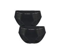 Lovable Slip da Ciclo Mestruale Flusso Abbondante in Cotone | Riutilizzabili e Assorbenti | My First Period Panties Bi-Pack Bambine e Ragazze x2, Nero, 16 Anni