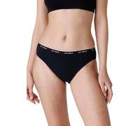 Lovable Slip da Ciclo Mestruale Flusso Medio in Cotone | Mutande Mestruali Riutilizzabili e Assorbenti | Intimo Period Panties Donna, Nero, S