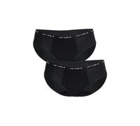Lovable Slip da Ciclo Mestruale Flusso Medio My First Period Panties Bi-pack Bambine e ragazze x2, Nero, 14Y