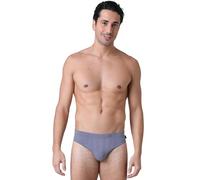 Lovable Slip Elegant in Cotone Modal Elasticizzato | Tessuto Traspirante e Resistente | Elastico ricoperto Comfort ottimale | Ideale per Pelli sensibili | Uomo, Avio 3 - S