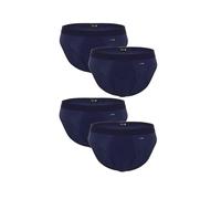 Lovable Slip in Cotone Elasticizzato | Multipack 4 Pezzi | Comodi e Traspiranti | Intimo Basic Comfort Quotidiano | Mutande Uomo X4, Blu per 4, 7/XXL