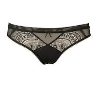 Lovable Slip in Microfibra e Pizzo Celebrity Donna, Nero, 2/S