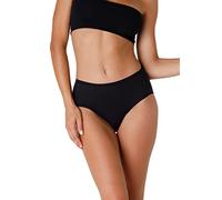 Lovable Slip Midi in Cotone Elasticizzato Lovely Soft Donna, Nero, 2/S