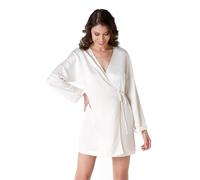 Lovable Vestaglia Kimono Bridal Satin Donna, Avorio, M
