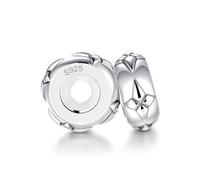 Lovans Ciondoli in argento Sterling 925 per bracciali, perline per gioielli fai da te, Piccolo, Argento sterling, Non pietra preziosa