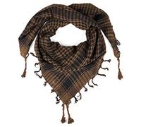 LOVARZI Kefiah Militare Kaki Nero, Foulard Shemagh Uomo Donna