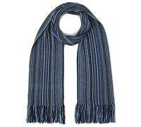 LOVARZI Sciarpa Uomo in Lana Merino Extra Fine - a Righe per l'Inverno | Lana Merino Extra Fine, Morbida e Calda, Ideale come Regalo Invernale per Uomo, Motivo a Righe Classico