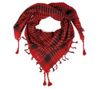 LOVARZI Rosso Kefiah - sciarpa shemagh uomo elegante e delle donne sciarpe - sciarpe per uomo - Fazzoletti da donna
