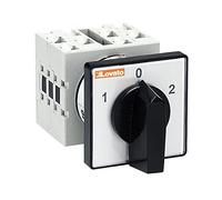 Lovato - Commutatore (1-0-2) 3 poli gx53 32a-u 65x65