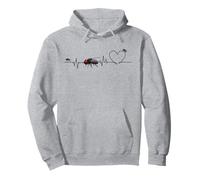 Love a Fly Donne Camicia Insetto Una Mosca Amanti per Bambini Ragazze Felpa con Cappuccio