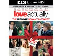 Love Actually (4K UHD Blu-ray) Hugh Grant Liam Neeson Colin Firth Emma Thompson