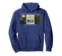 Love Actually Dance Like No Ones Watching Text Felpa con Cappuccio, Unisex per Adulti, Navy, M