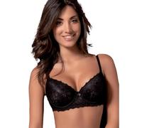 Love And Bra Reggiseno a Balconcino da Donna, in Pizzo, Gisele (Nero, 6)