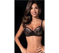 LOVE AND BRA, Set da 2 Reggiseni Modello Balconcino Coppa C con ferretto.