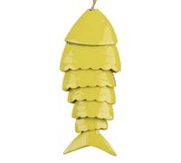 Love and Connection in the Air with Vibrante Koi Fish Wind Chimes in Metallo