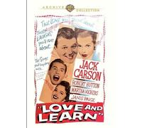 Love And Learn (DVD) Martha Vickers Otto Kruger Robert Hutton Tom D'Andrea