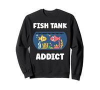 Love animals aquarium simple fish farmer Addict Fish tank Felpa