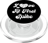 Love At First Spike Pallavolo Citazione Pallavolo Cuore PopSockets PopGrip per MagSafe