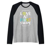 Love At First Swipe - Professional Window Cleaner Maglia con Maniche Raglan