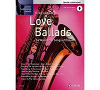 Love Ballads: 14 Wonderful Songs of Passion. tenor saxophone.