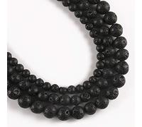 Love Beads - Perline rotonde in gematone naturale, perline sfuse per la creazione di gioielli, 38,1 cm, 4/6/8/10/12 mm