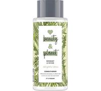 Love Beauty and Planet Delightful Detox Balsamo per capelli normali e grassi, rosmarino e vetiver senza silicone, 1 pezzo (400 ml)