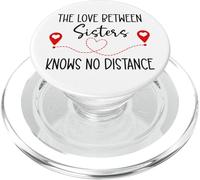 Love Between Sisters Knows No Distance Big Sister Little Sis PopSockets PopGrip per MagSafe