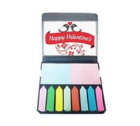 Love Birds Happy Valentine's Day Self Stick Note Color Page Marker Box