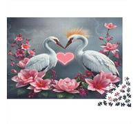 Love Birds Romance Jigsaw Puzzle Impossible 1000 Pezzi Decorazione Per La Casa. Rilassamento E Intelligence Per Adulti E Ragazzi Da 14 Anni 52x38cm/1000pcs