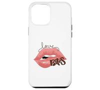 Love Bites Labbra Halloween Bite Me Kiss Me Women Valentine Custodia per iPhone 12 Pro Max