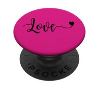 "LOVE" Black Text | Autentico marchio italiano dolceSenso PopSockets PopGrip Adesivo